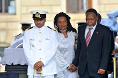 Gugu Mtshali  and Deputy President Kgalema Motlanthe